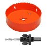 Otwornica Bi-metalowa 140 mm z adapterem 32-210 mm