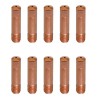 Końcówki prądowe 10 szt Końcówka M6 1.0x25 mm E-Cu